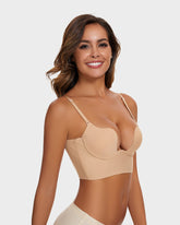 Brasier Sin Espalda con Escote en U